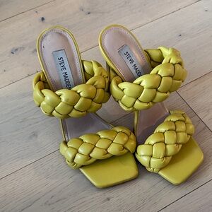 Steve Madden Lemon Braided Heels Size 7